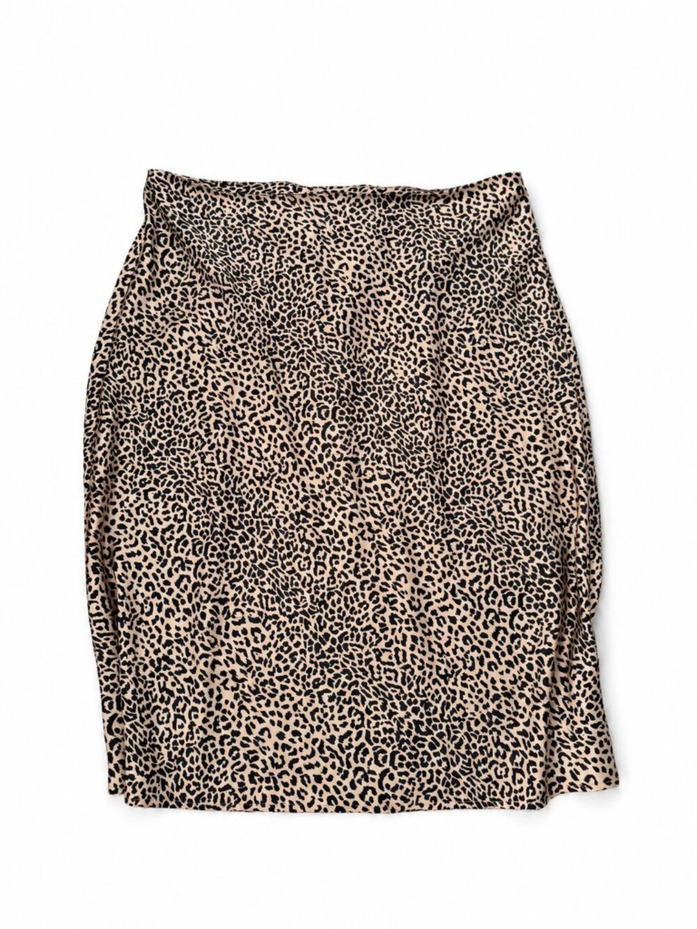 J.Crew Factory Printed Slip Bias Leopard Skirt